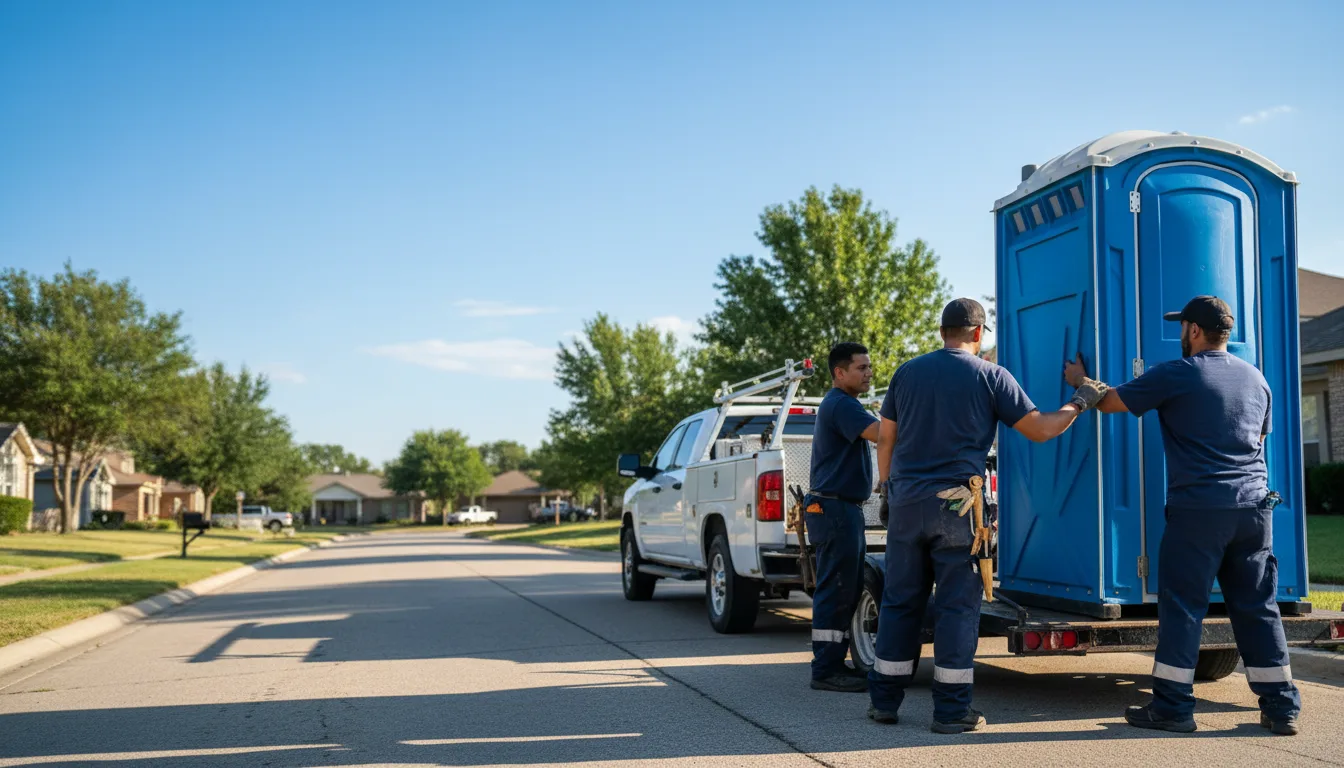 Portable Toilet Rental in Idalou, TX near me